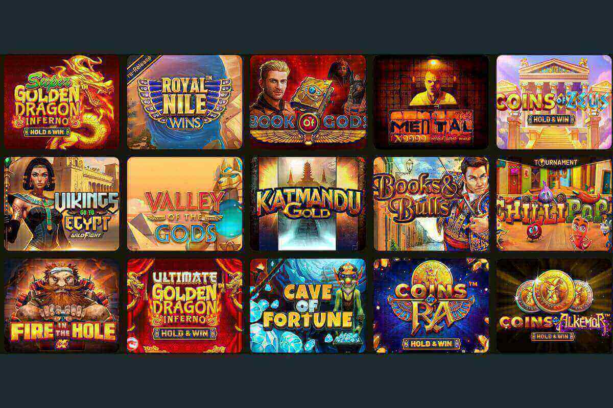 Betrix Casino Game Selection