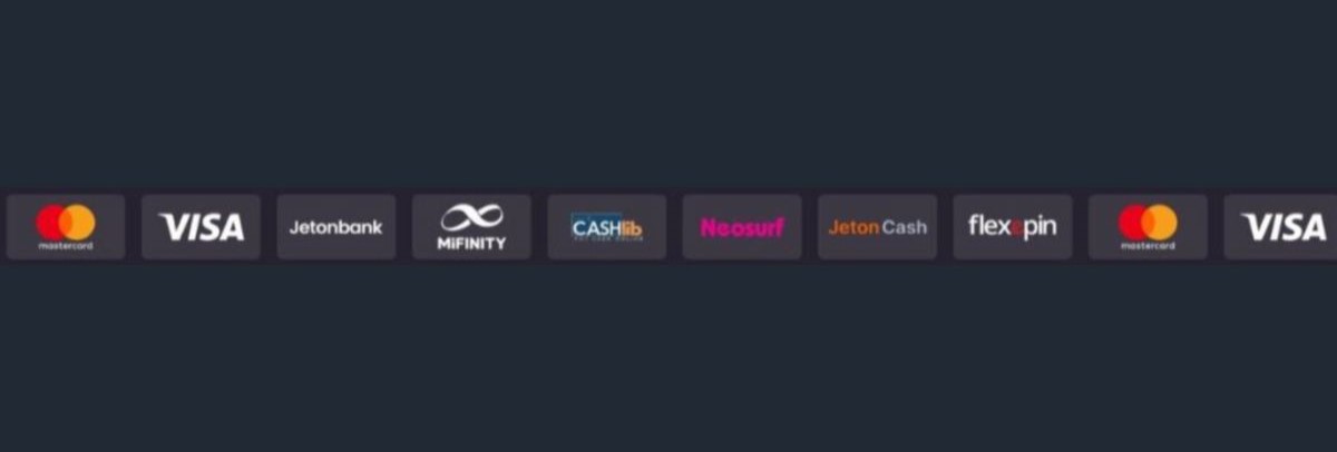 Valhalla Wins Casino paymentmethods